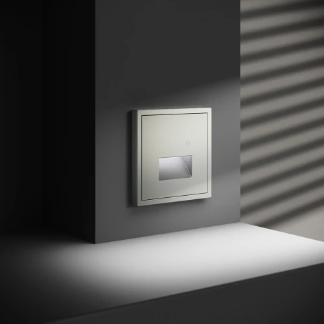 Встраиваемая LED подсветка с датчиком движения (сталь) Voltum S70 VLS070705