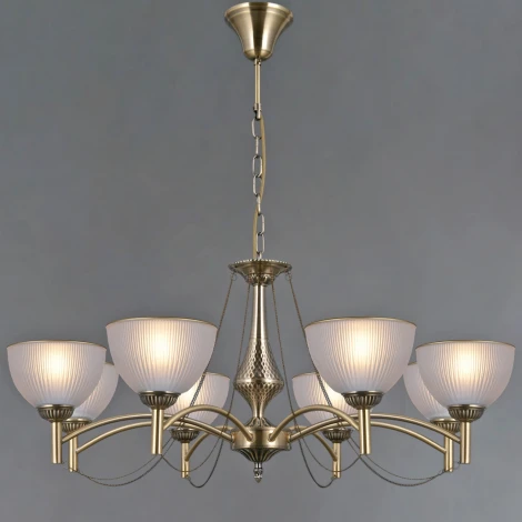 Подвесная люстра ILLUMICO IL0653-8PSQ-25AB ELITE