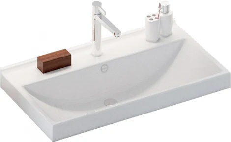 Мебельная раковина Sanita luxe Fest 80 (уценка: трещина)