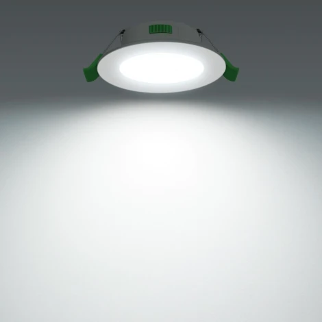 Встраиваемый светильник Favourite Optima 4644-1C (LED, 220V, пульт управления, круглые, IP44)