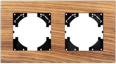 Рамка из натурального дерева FRM-XSILO-WD-2-SNL (Arlight) 051273