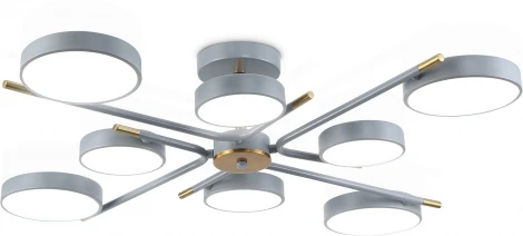 Потолочная люстра светодиодная на штанге с регулировкой цветовой температуры Ambrella COMFORT FL516339