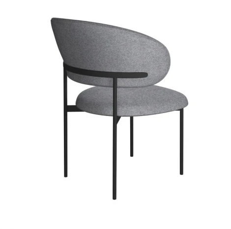 Стул DikLine 201 NS10 GREY, ножки черные