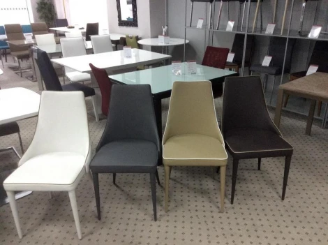 Стул Shantal Pranzo Белый эко-кожа SX10