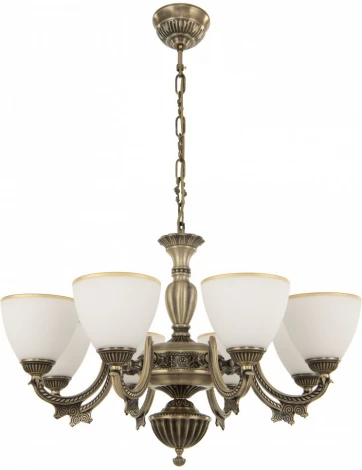 Подвесная люстра Arte Milano AM342837 342837/8 AB (220V, на цепи)