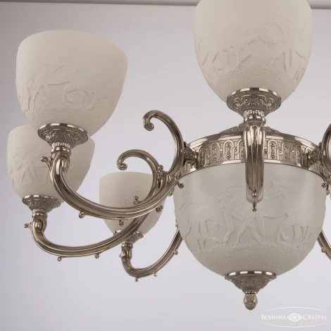 Подвесная люстра Bohemia Verona 72109P/8/210 Ni P1 U Horse