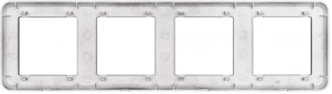 Рамка пластиковая FRM-VERSA-PL-4-BK (Arlight) 045188