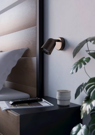 Спот настенный темно-бронзовый Eglo Camaldoli 901948