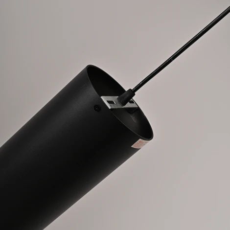 Подвесной светильник Vexa Black H50 By ImperiumLoft Vexa01 (LED, 220V, на проводе, круглые)