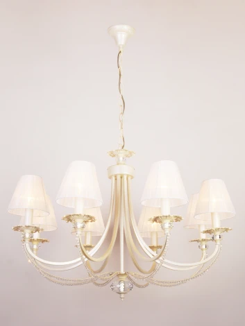 Подвесная люстра Abrasax 3007/8(creampearl) (220V, на цепи)