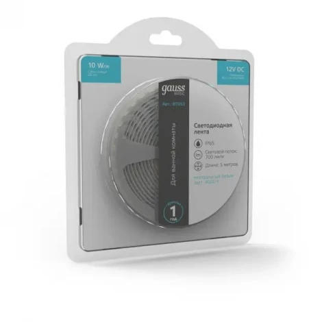 Светодиодная лента Gauss Basic BT053
