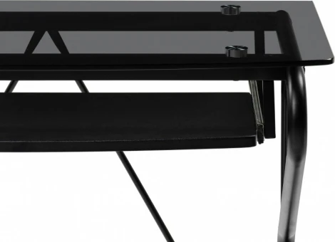 Компьютерный стол Gera (Gera 80х50х74 black) Woodville арт.15787