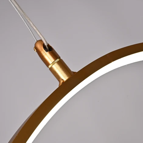 Подвесной светильник Agate 10 Multicolour D60 By ImperiumLoft Agate-1001 (LED, 220V, на тросе, кольцо)