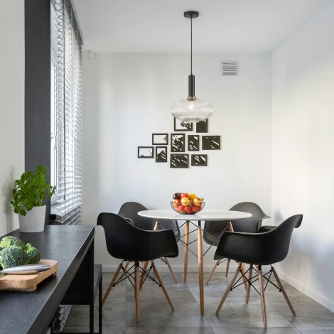 Подвесной светильник Eurosvet Bravo 50183/1 прозрачный (220V, на проводе, шар)