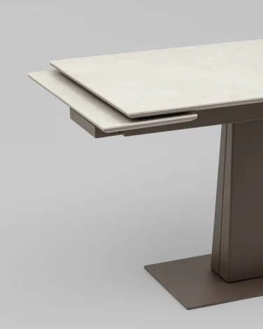 Стол Stool Group Арнон 120-180/80/76 см керамика Carmen light grey арт.УТ000040452