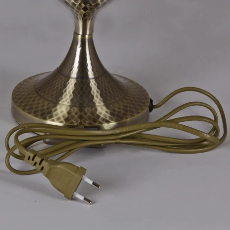 Интерьерная настольная лампа ILLUMICO IL0768-1TSQ-25AB ELITE