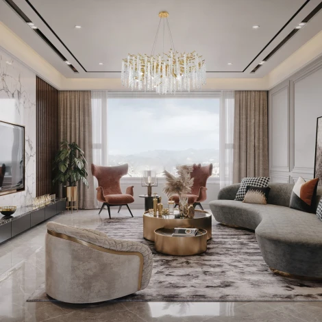 Подвесная люстра хрустальная Arte Milano Milano-1 23110.1000.14.E14.A GD (220V, на тросе)