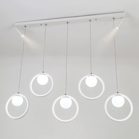 Подвесной светильник светодиодный с регулировкой цветовой температуры LED4U LED4U L7103-7 WТ