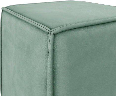 Маленькая радость Пуф квадратный мятный D1 furniture арт.AAA41664002