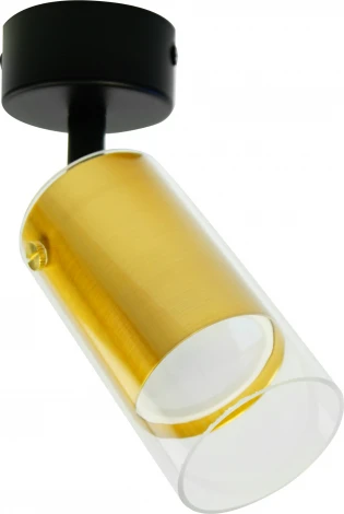 Спот настенно-потолочный Feron ML 1891 LUMINA 48746 GU10, золото, черный (220V, круглые)