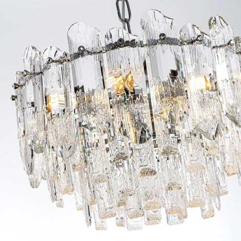 Подвесная люстра хрустальная Modelux MODELUX ML.7083.8 CR
