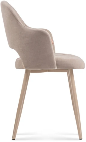 Стул Гутрид ромбы спереди капучино 504184 Woodville
