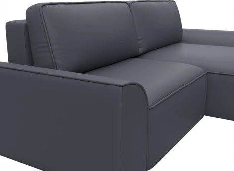 Диван угловой Лига-048 НПБ Лига Диванов (Экокожа) арт.128278