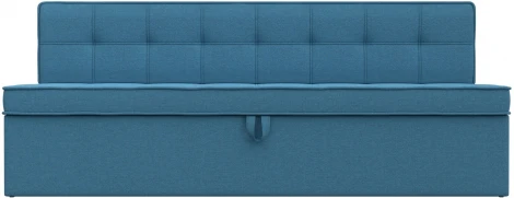 Диван кухонный прямой Техас (Голубой/Рогожка) Лига Диванов арт.123210