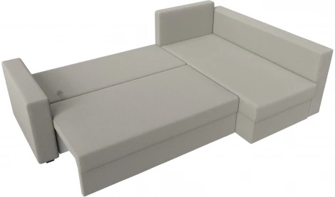 Диван угловой Мансберг правый угол (Бежевый/Рогожка) Лига Диванов арт.121536