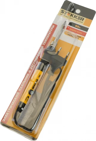 Паяльник с регулировкой температуры Stekker 49817