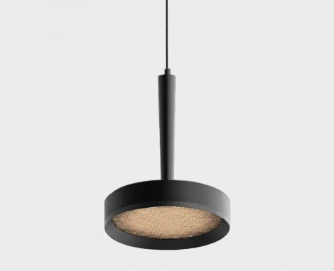 Подвесной светильник светодиодный Italline IT02-025 black 3000K+IT02-024 black