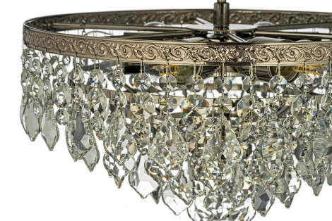 Потолочная люстра буше Arti Lampadari Castellana E 1.3.38.602 N (220V, хрусталь)