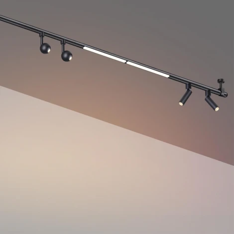 Светильник диммир. со сменой цв. температуры Novotech Glat 359363 IP20 LED 16W 48V 3 KONST (регулировка яркости, управление смартфоном, умный дом - Smart Life)