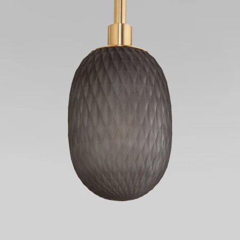 Подвесной светильник Eurosvet Pineapple 50266/1 дымчатый (220V, на проводе)