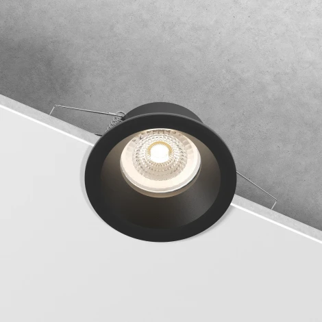 Светильник встраиваемый Elektrostandard Andi 25061/01 GU10 черный IP44 (220V, круглые)