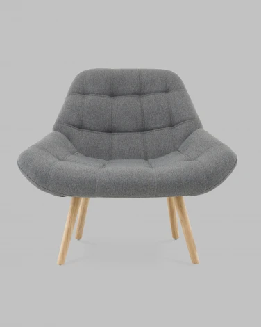 Кресло Олби Квадро серый Stool Group арт.УТ000040097