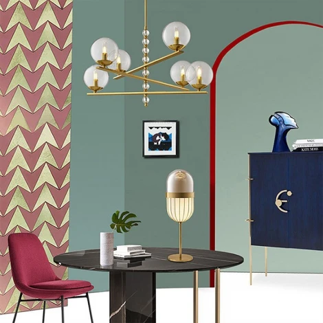 Подвесная люстра Fondo ImperiumLoft Fondo01 (140707-26) (220V, шарики)