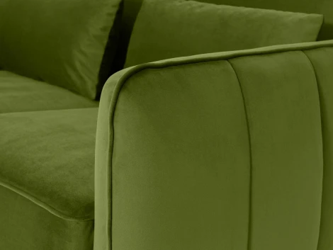 Диван Amsterdam двухместный ОГОГО 342688 (зеленый)