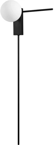 Бра Crystal Lux LORO AP1 V2 BLACK (шар)