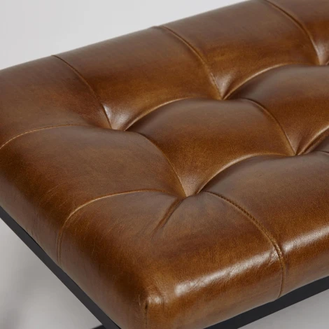 Банкетка Secret De Maison Montro ( mod. 4354) Античный светлый (металл/кожа буйвола)