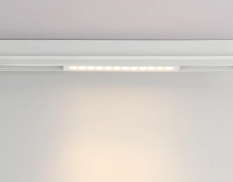 Трековый светильник магнитный светодиодный диммируемый Ambrella TRACK SYSTEM GL1301 (регулировка яркости, 220V, пульт управления, управление смартфоном, умный дом - LampSmart)