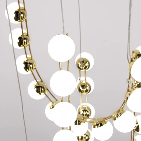 Подвесной светильник Favourite Helmet 4590-4P (LED, 220V, шарики, круглые)