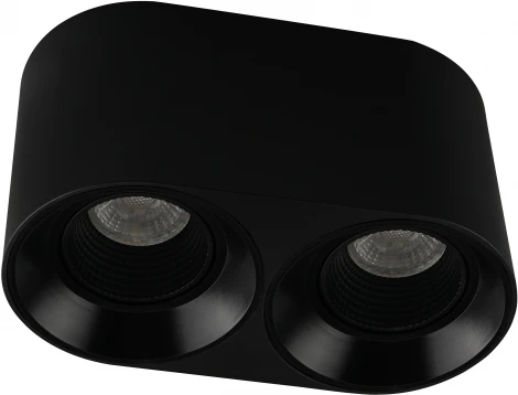 Накладной точечный светильник Denkirs DK3040 DK3096-BK (220V, круглые)