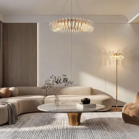 Подвесная люстра светодиодная Bogate's Farfalla 90375/1 (220V, на тросе)