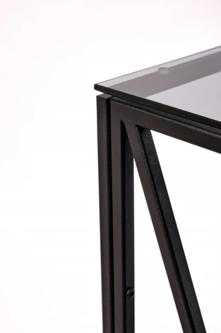 Консольный стол AllConsoles 1031-CB grey черный муар