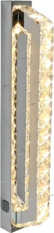 Настенный светильник линейный с выключателем светодиодный Arte Lamp Treno A1410AP-1CC