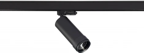 Трековый светильник трехфазный 220V 20W Donolux Rollo Zoom DL18895R15W1BZ Track (LED, круглые)