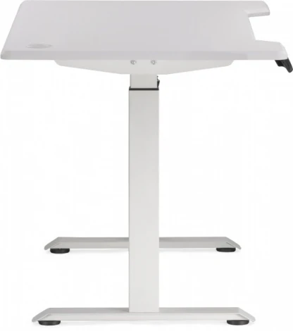 Компьютерный стол Маркос с механизмом подъема 120 (Маркос с механизмом подъема 120х75х75 белый / шагрень белая) Notta арт.578481