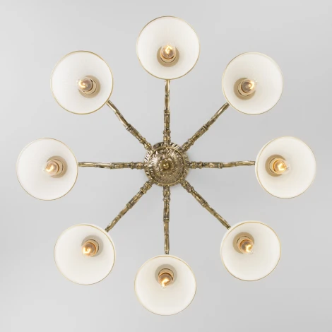 Потолочная люстра на штанге Eurosvet Caldera 60106/8 античная бронза (220V)