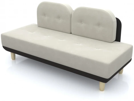 Диван Arsko Торли молочный велюр